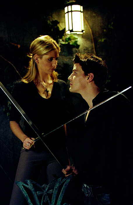 Buffy and Angel in Becoming